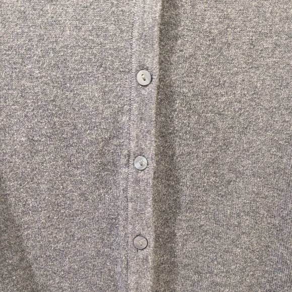 H&M Button Up Cardigan, Size XS, Charcoal Grey - Picture 3 of 3